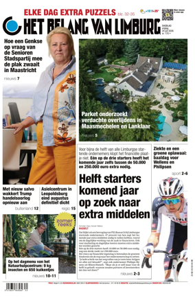 Cover of Het Belang van Limburg