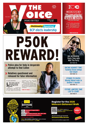 Cover of The Voice (Botswana)