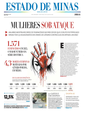 Cover of Estado de Minas (Brazil)