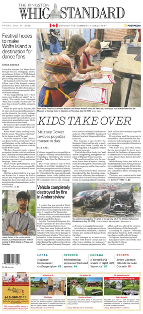 Cover of Kingston Whig-Standard