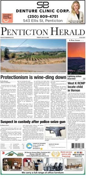 Cover of Penticton Herald