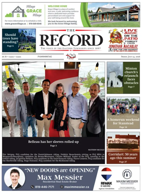 Cover of Sherbrooke Record