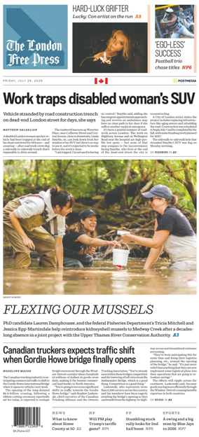 Cover of The London Free Press