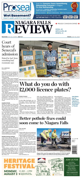 Cover of The Niagara Falls Review