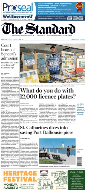 Cover of The Standard (St. Catharines)