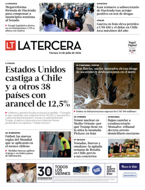 Cover of La Tercera