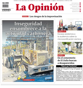 Cover of La Opinion