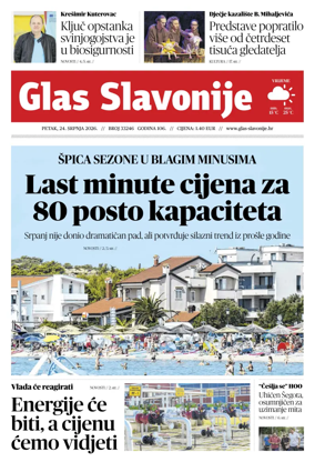 Cover of Glas Slavonije