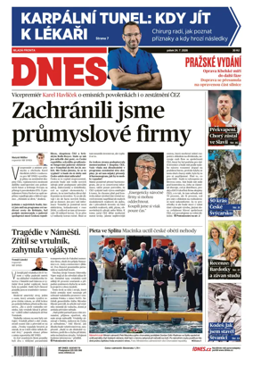 Cover of Dnes Prague Edition
