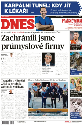 Cover of MF DNES