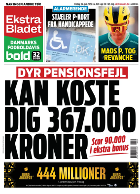 Cover of Ekstra Bladet