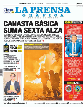 Cover of La Prensa Grafica