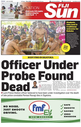 Cover of Fiji Sun