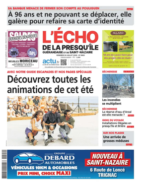 Cover of L'Echo de la Presqu'ile (PG)