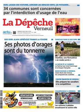Cover of La Depeche Verneuil