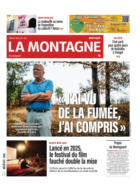Cover of La Montagne (Montlucon)