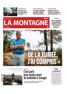 Cover of La Montagne (Moulins)