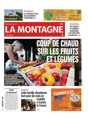 Cover of La Montagne (Riom)