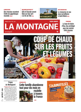 Cover of La Montagne (Thiers-Ambert)