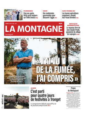 Cover of La Montagne (Vichy)
