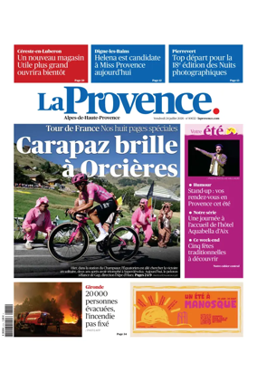 Cover of La Provence Alpes-de-Haute-Provence