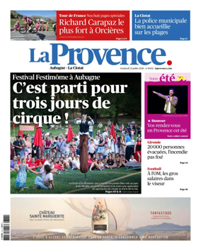 Cover of La Provence Aubagne-La Ciotat