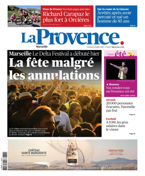Cover of La Provence Marseille