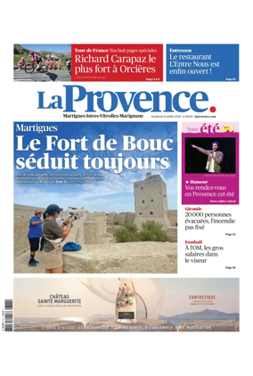Cover of La Provence Martigues-Istres-Vitrolles-Marignane
