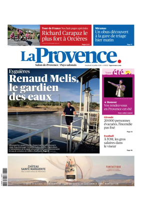 Cover of La Provence Salon-de-Provence / Pays salonais
