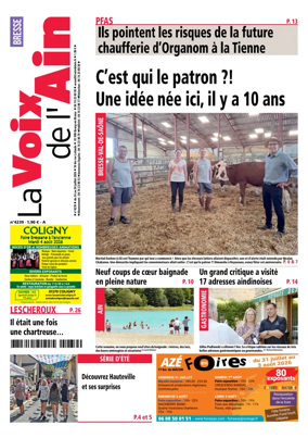 Cover of La Voix de l’Ain Bresse