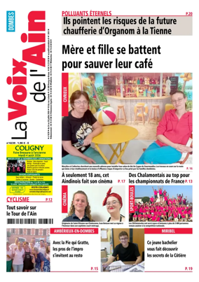 Cover of La Voix de l’Ain Dombes