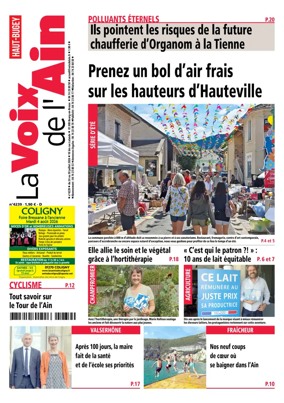 Cover of La Voix de l’Ain Oyonnax