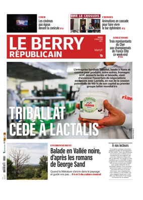 Cover of Le Berry Republicain