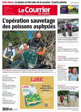 Cover of Le Courrier de l’Ouest (Angers)