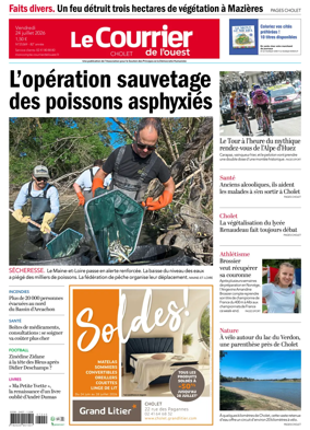 Cover of Le Courrier de l’Ouest (Cholet)