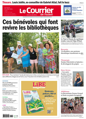 Cover of Le Courrier de l’Ouest (Deux-Sevres)