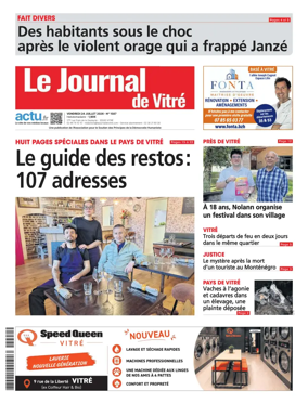 Cover of Le Journal de Vitre