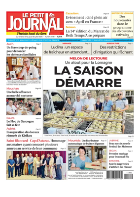 Cover of Le Petit Journal - L'hebdo local du Gers