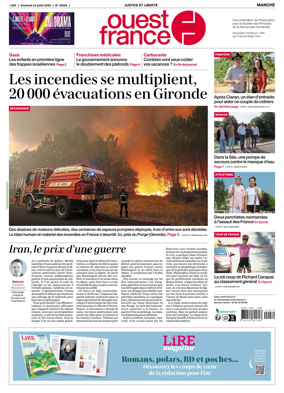 Cover of Ouest France (Manche)