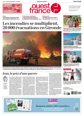 Cover of Ouest France (Pays d'Auge)
