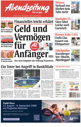 Cover of Abendzeitung Munchen