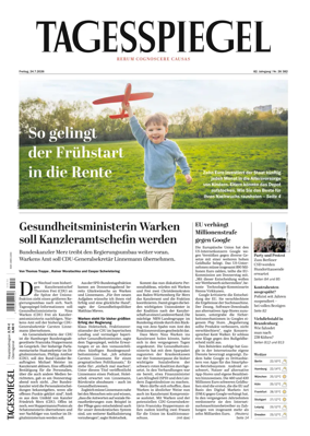 Cover of Der Tagesspiegel