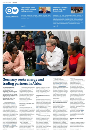 Cover of Deutsche Welle (English edition)