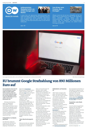 Cover of Deutsche Welle (German edition)