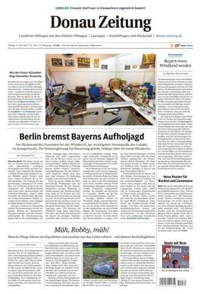 Cover of Donau Zeitung