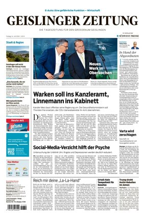 Cover of Geislinger Zeitung
