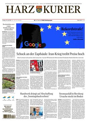 Cover of Harz Kurier