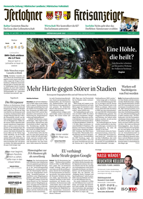 Cover of Iserlohner Kreisanzeiger und Zeitung (Iserlohn)