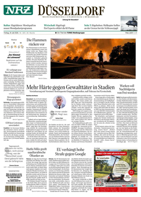 Cover of Neue Rhein Zeitung (Dusseldorf)