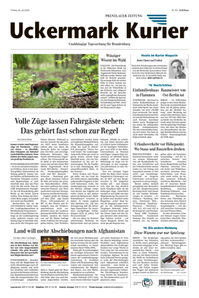 Cover of Prenzlauer Zeitung